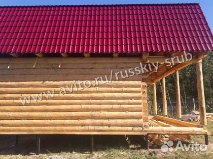 Сруб дома