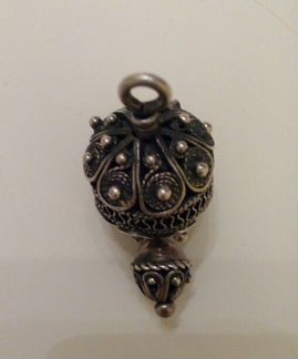 Кулон, серебро 925 5см Авторская работа