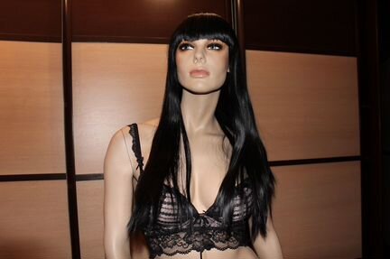 Парик Черный прямой длинный mayliss 50