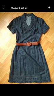 Платье джинсовое