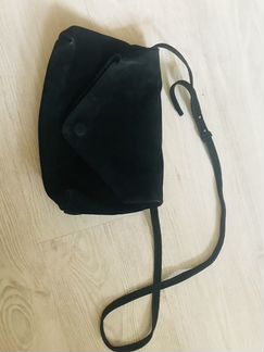 Сумка Mango, натуральная кожа