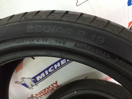 Комплект 235/40 R19 ContiSportContact 3 лето