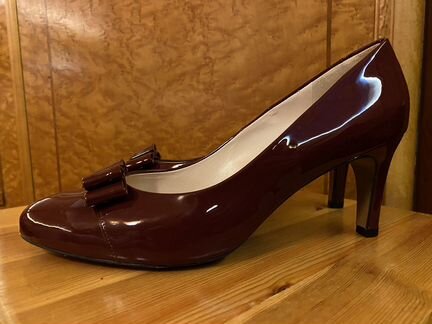 Туфли бордовые peter kaiser