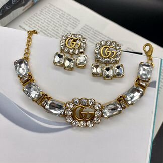 Браслет Gucci серьги Gucci