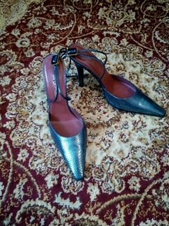 Туфли кожаные новые Sergio Rossi