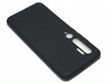 Чехол-накладка для xiaomi Mi CC9pro/Note10 fashion TPU матовый черный