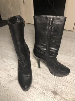 Полусапожки кожаные демисезонные 37 размер