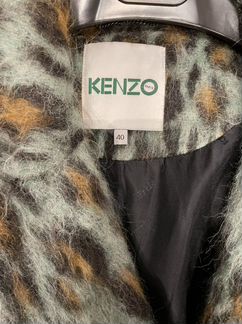 Пальто Kenzo оригинал (шерстяное, очень тёплое)