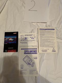 Super nintendo snes. Мануалы, буклеты