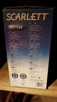 Тепловентилятор scarlett sc-158 б/у 2 мес