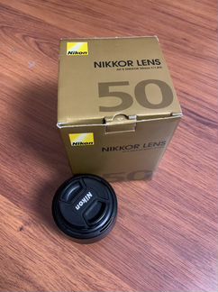 Объектив nikon af-s Nikkor 50mm f/1.8G