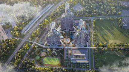 Квартира-студия, 68.8 м², 23/39 эт.