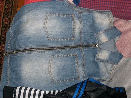 Ветровка, кофта, жилет р. 140-150см