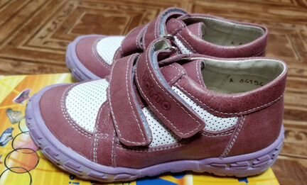 Ботинки кожаные деми