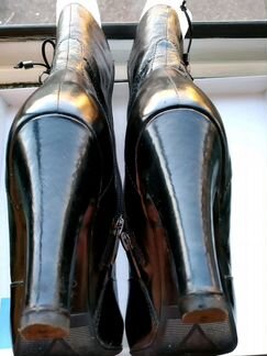 Ботильоны женские, натуральная кожа