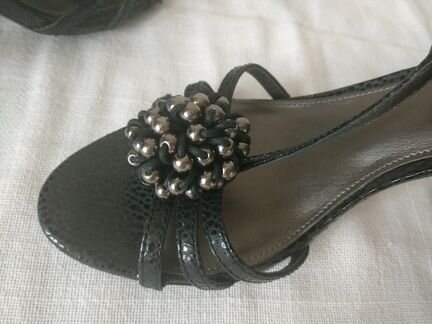 Босоножки Cаlvin Klein р.37 оригинал, с бусинами