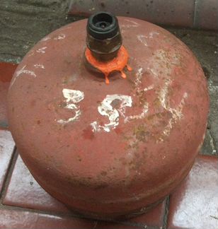 Газовый баллон 5л клапанного типа