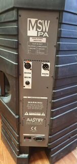 Сабвуфер 15 дюймов И 600вт мощности