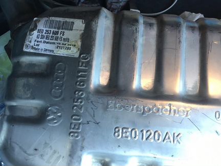 Выхлопная труба (deampfer) ауди а4 б6