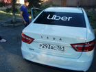 Оклейка брендирование Убер Uber объявление продам
