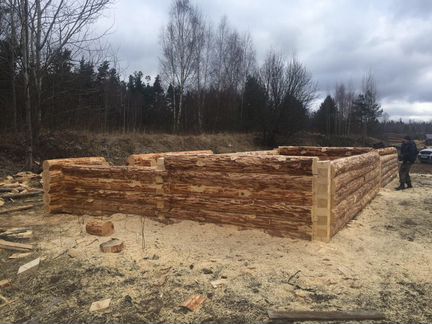 Сруб бани 6Х6