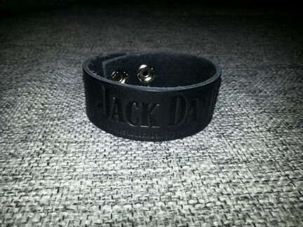 Браслет Jack Daniels натуральная кожа