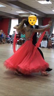 Платье бальное стандарт юн 1