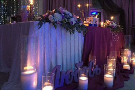 Ваза цилиндр колба для насыпных свечей 100 шт