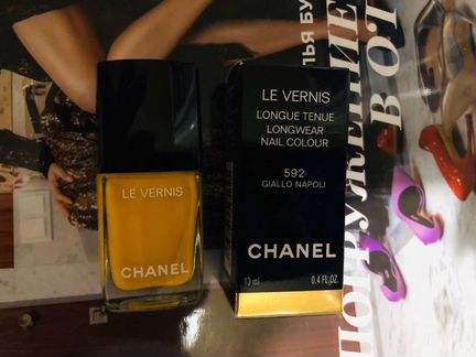 Chanel Le Vernis, лак для ногтей,592,Giallo Napoli