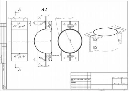 Чертежи в Автокаде (autocad). 3D 3Д на заказ