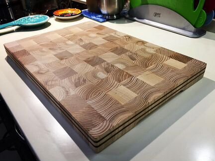 Торцевая разделочная доска