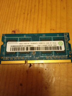Sodimm 2гб ddr3l ramaxel, SAMSUNG, SK hynix