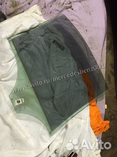 Стекло задней левой двери для MB w203
