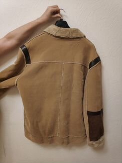 Дубленка мужская из эко-меха 50-52 размер