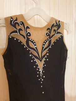 Купальник гимнастический для выступлений Танцующие