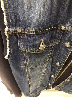 Джинсовая куртка Philipp Plein, размер 50