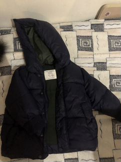 Зимний пуховик для мальчика zara kids