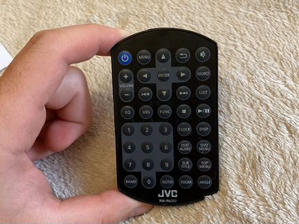 Пульт от магнитолы JVC RM RK257