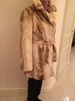 Шуба норковая щипаная