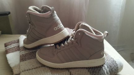 Кроссовки adidas cloudfoam hoops winter mid