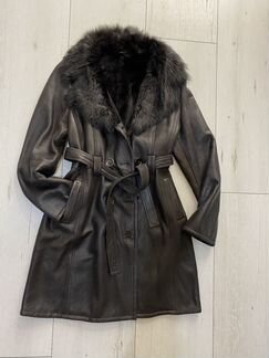 Дубленка женская 46-48 натуральная кожа