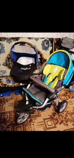 Коляска Jane Slalom Pro 2 в 1 + зимний конверт