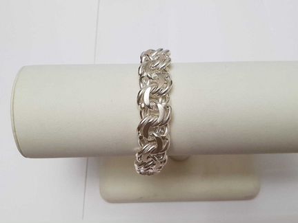 Серебряный браслет Бисмарк 925 пр.Новый. Производс