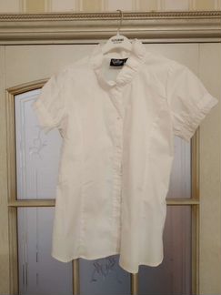 Блузка белая для школы, работы