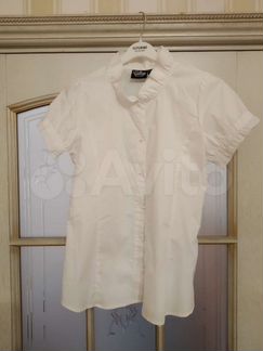 Блузка белая для школы, работы