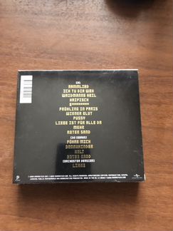 Rammstein liebe ist fur alle da 2cd альбом запечат