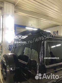 Спойлер задний нового образца G class W463