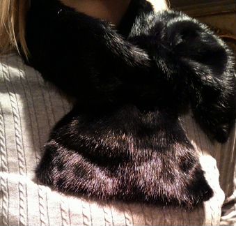 Шарф из норки