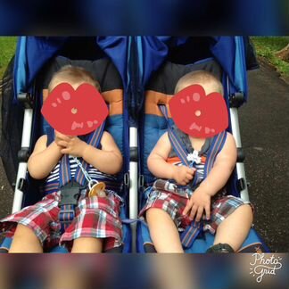 Коляска для двойни или погодок cybex