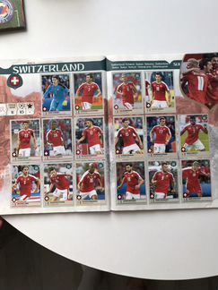 Альбом panini Road to 2018 fifa World Cup Russia